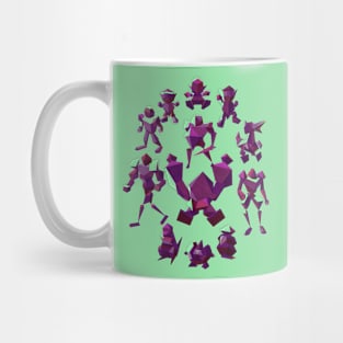 Fighting Polygon Shirt! Mug